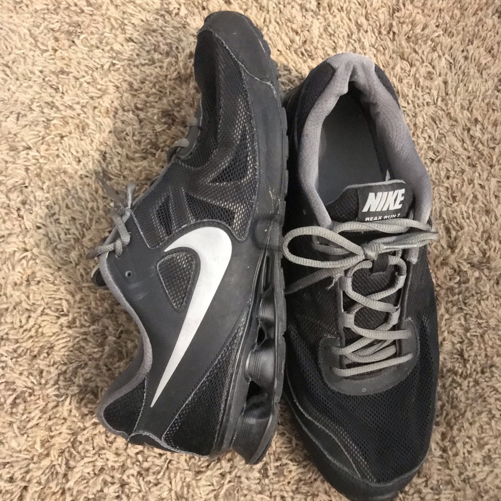 Nike Reax Run 7 Men’s Running Shoe, Black 12